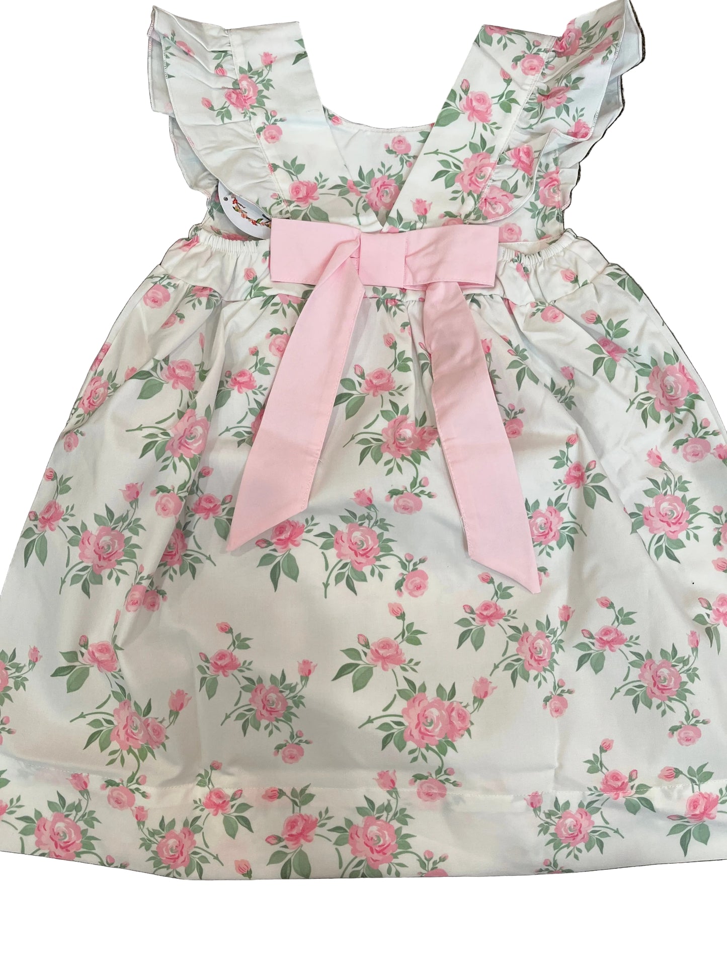 Bow-Back Dress, Rose Angel