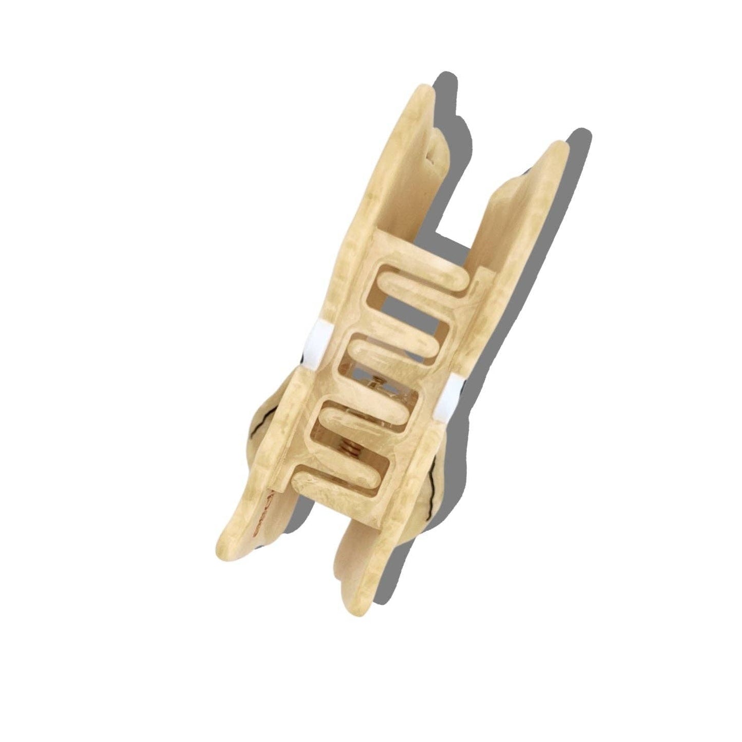 Hand-Painted Scarf Kitten Claw Clip