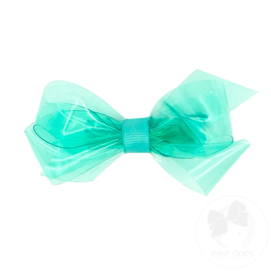 Mini Splash Vinyl Hair Bows (Assorted Colors!) - Magpies Paducah
