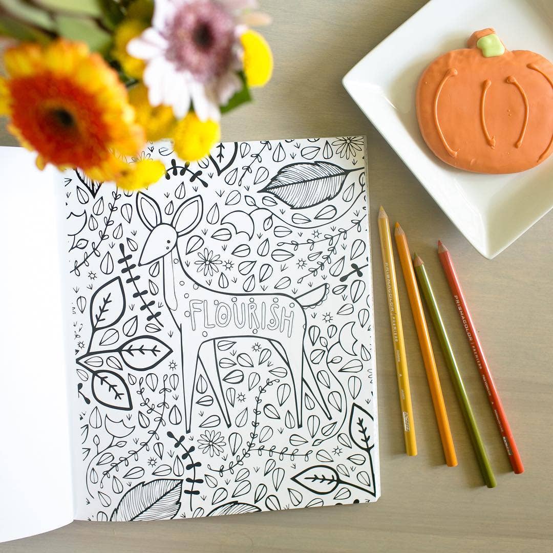 Together: A Mommy + Me Coloring Book - Magpies Paducah