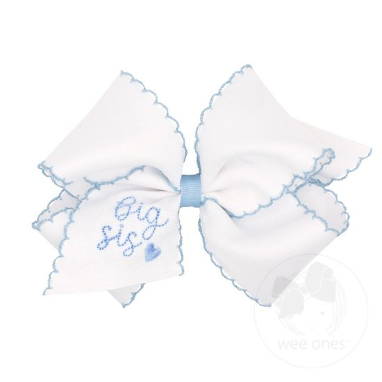 King Big Sis Bows (Pink & Blue) - Magpies Paducah