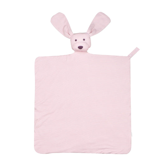 Dog Lovey, Pink Mini Stripe