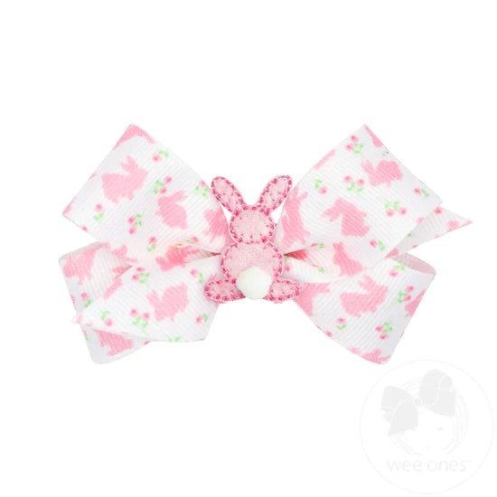 Mini Grosgrain Hair Bow, Easter Theme (Assorted Styles!) - Magpies Paducah