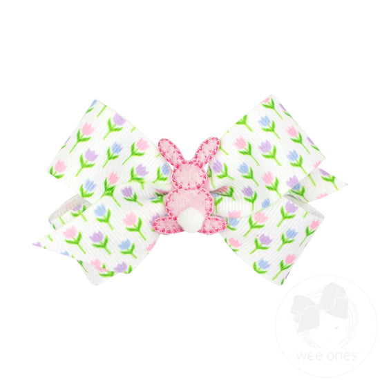 Mini Grosgrain Hair Bow, Easter Theme (Assorted Styles!) - Magpies Paducah