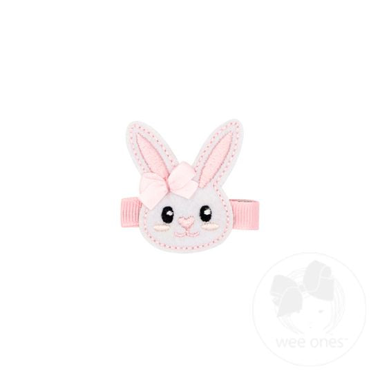 Felt Bunny Face Hair Clip - Magpies Paducah