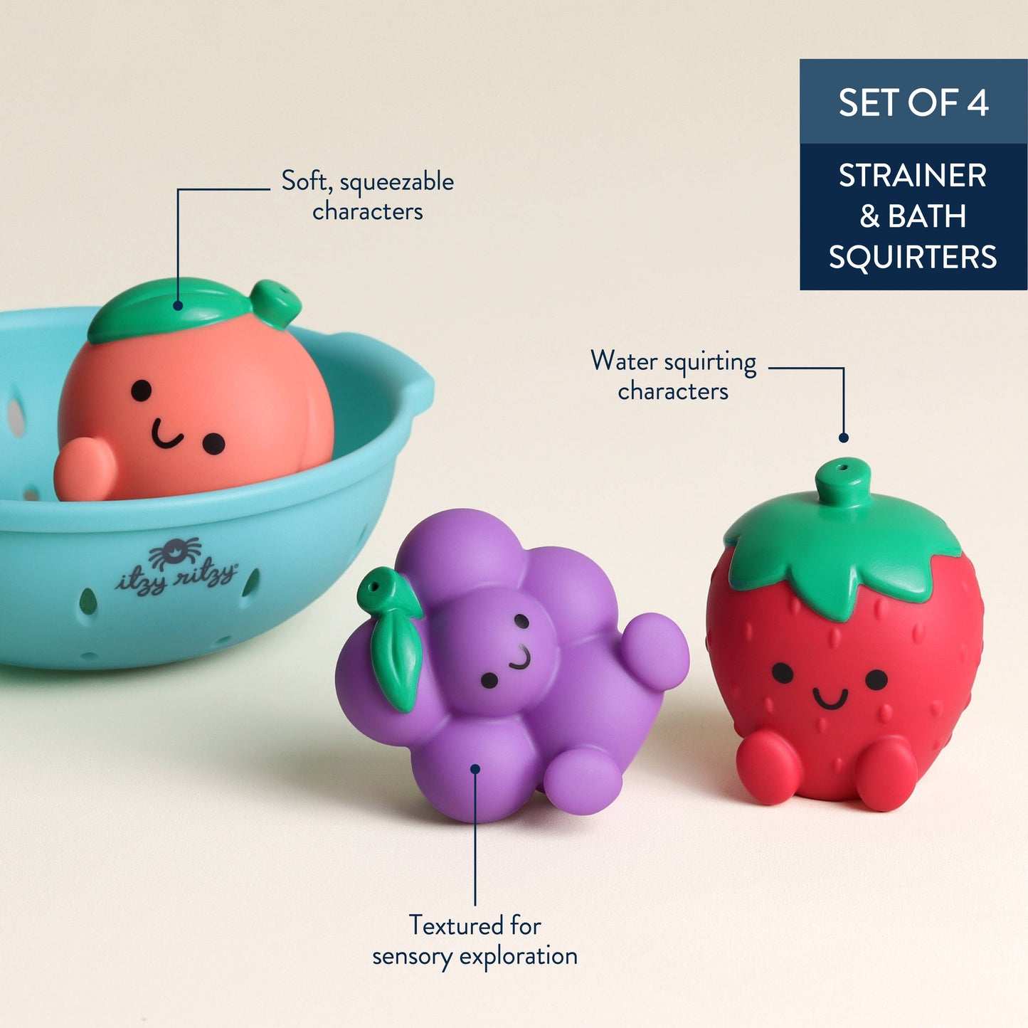 Itzy Splash Fruit Pals™ - Bath Toy - Magpies Paducah