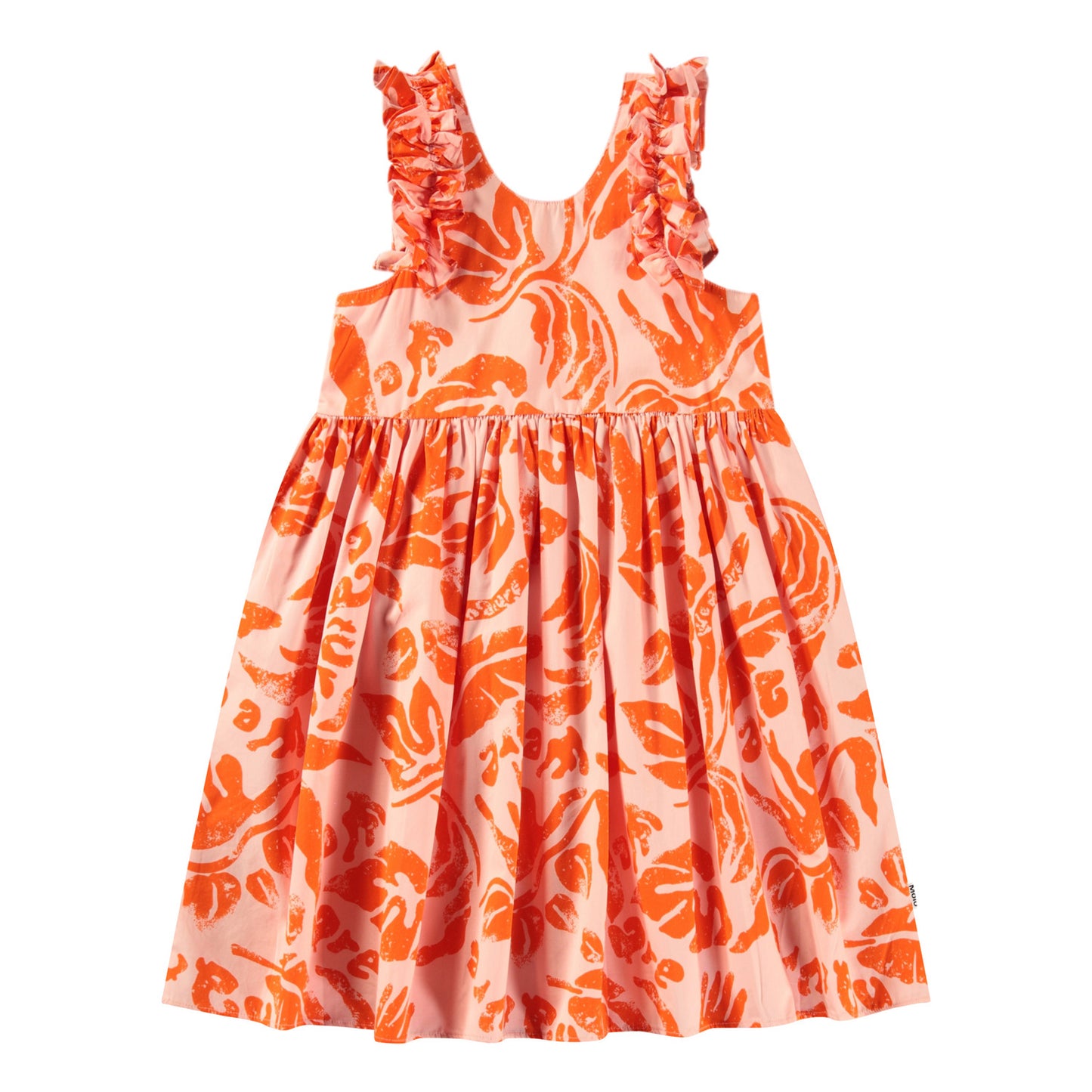 Cicely Dress, Peachy Nature - Magpies Paducah