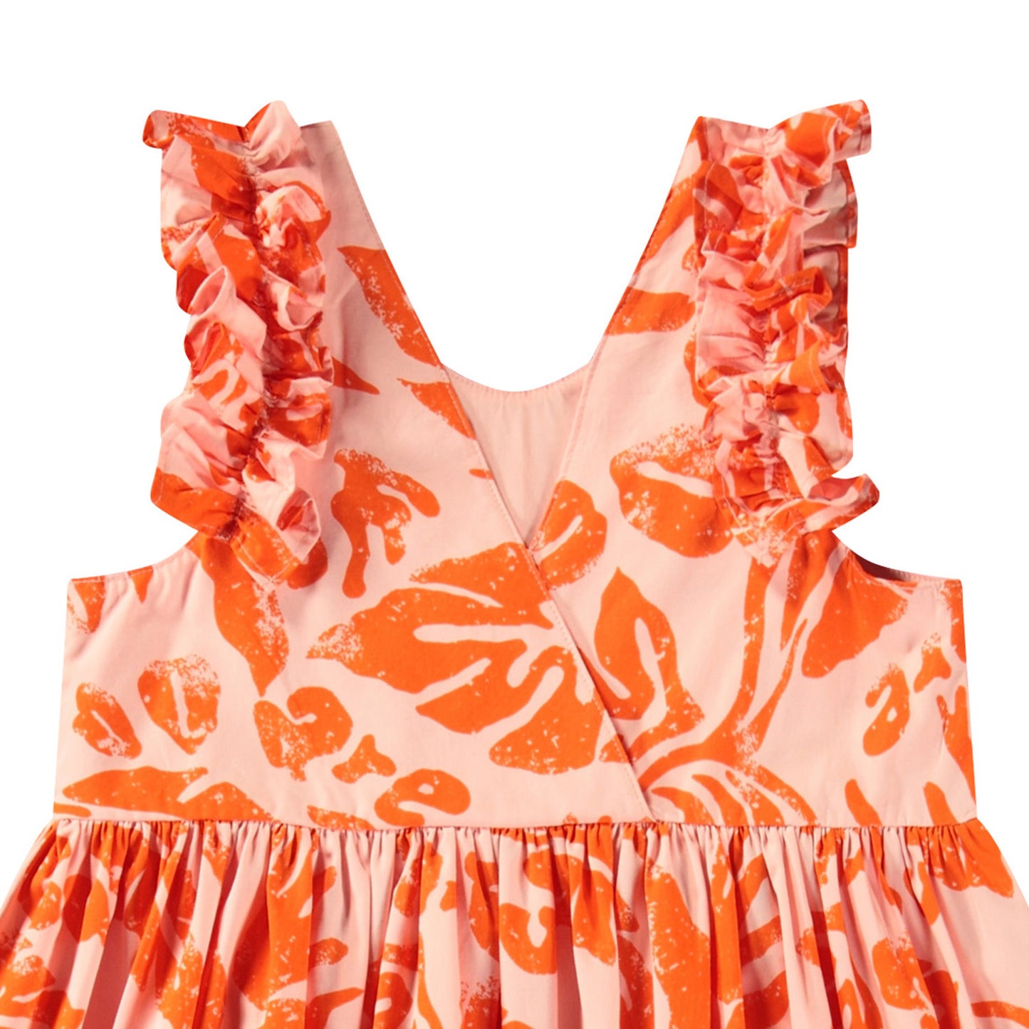 Cicely Dress, Peachy Nature - Magpies Paducah