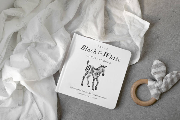 Black and White Contrast Book for Baby - Magpies Paducah