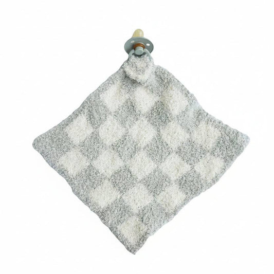 CuddleLane™ Luxe Lovey | Sage Check