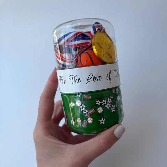 Sports Sensory Dough Double Jar - Magpies Paducah