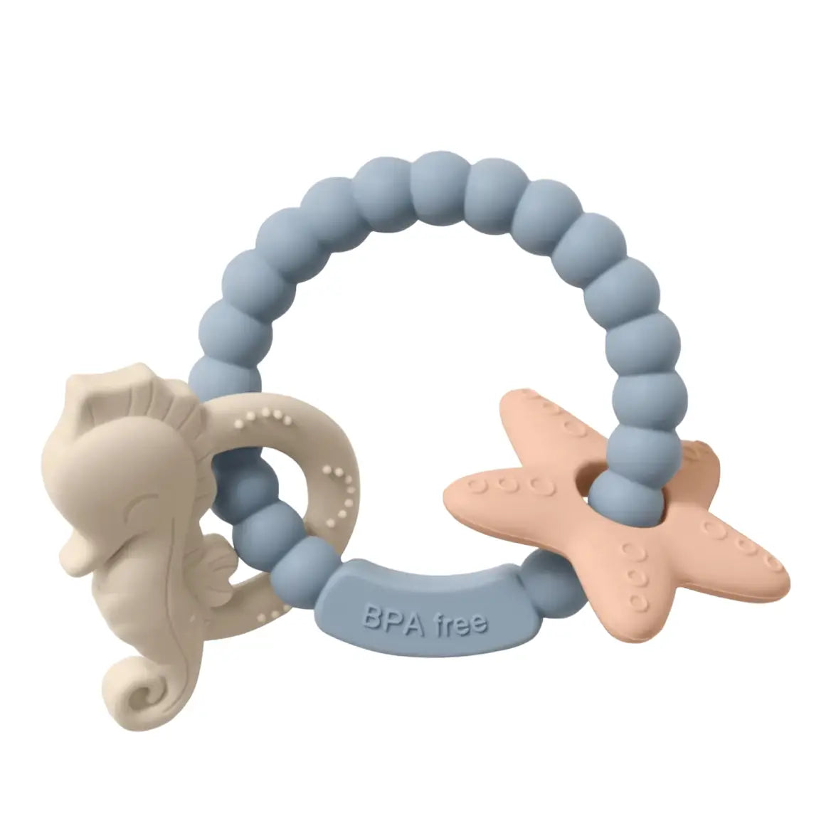 Seahorse Teething Ring - Magpies Paducah