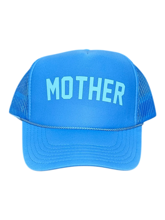 Columbia Blue Tonal 'MOTHER'Trucker Hat - Magpies Paducah