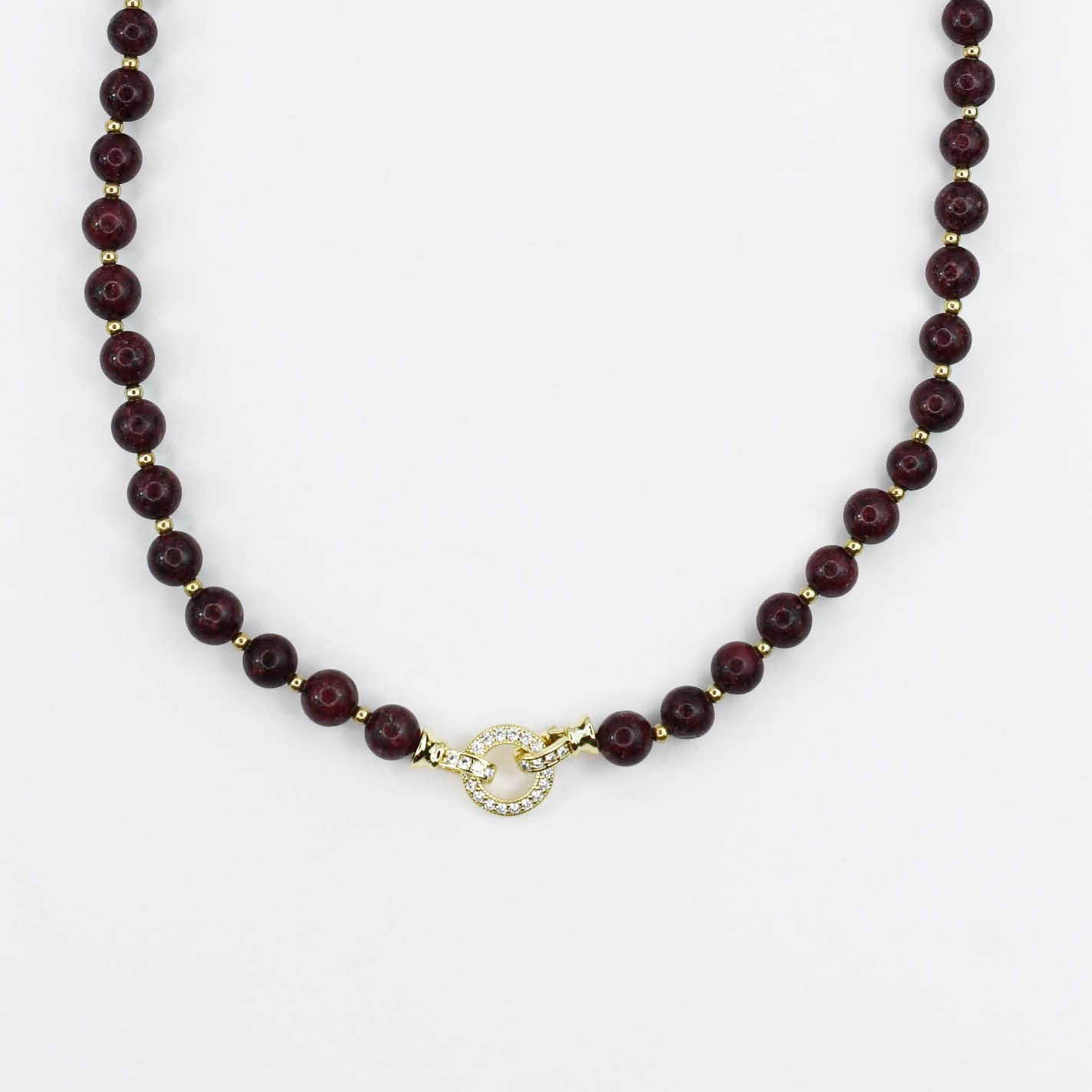 She's the One Burgundy Necklace