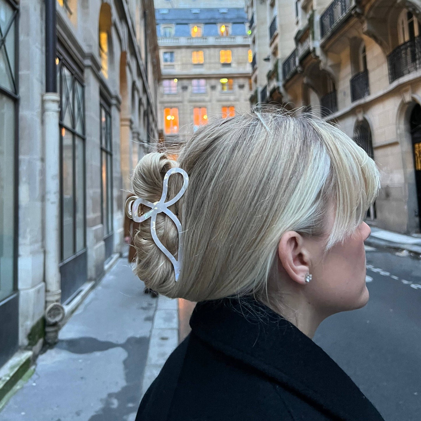 Ballet Bow Acetate Claw Clip (2 colors!)