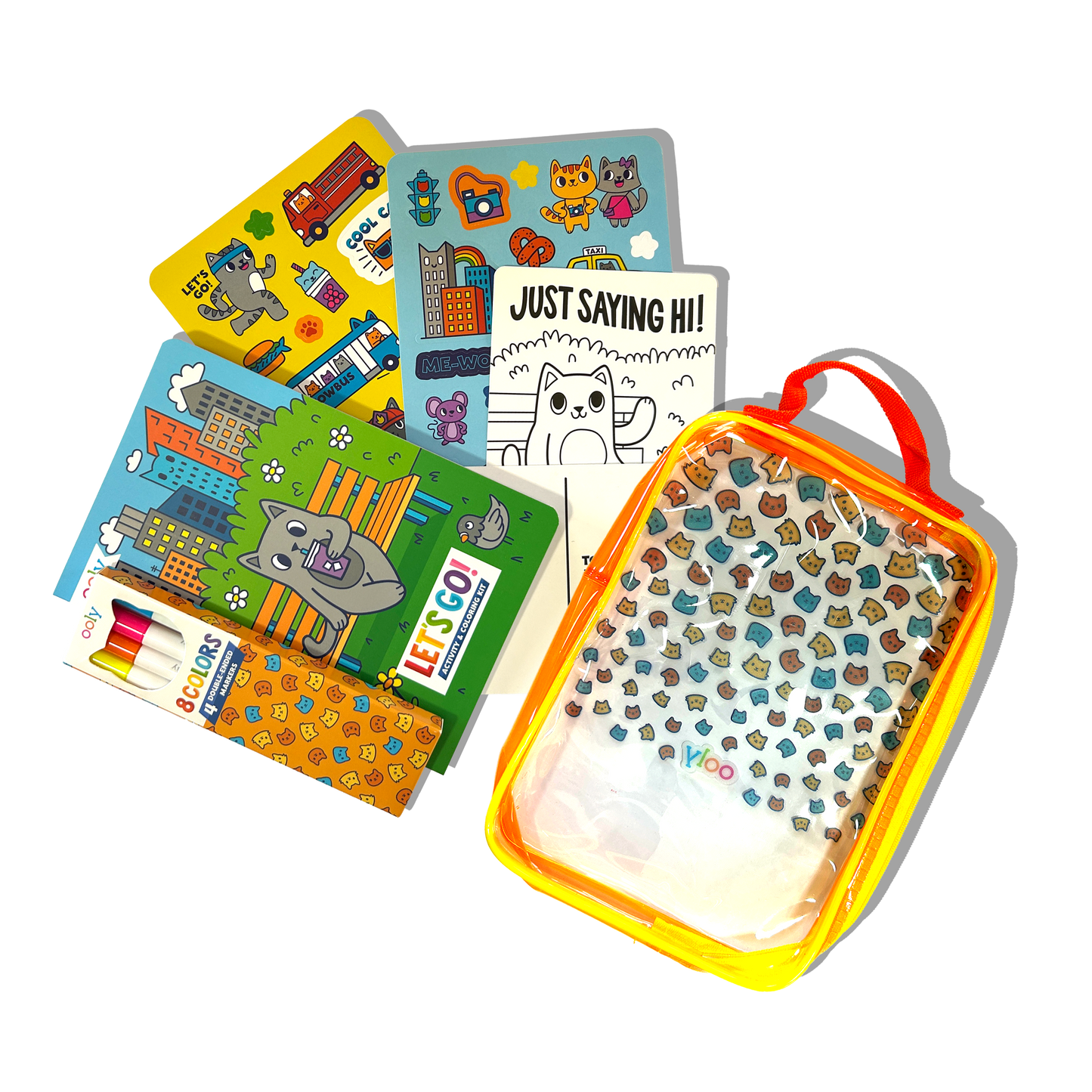 Let's Go!: Activity & Coloring Kit, Kitty In The City - Magpies Paducah