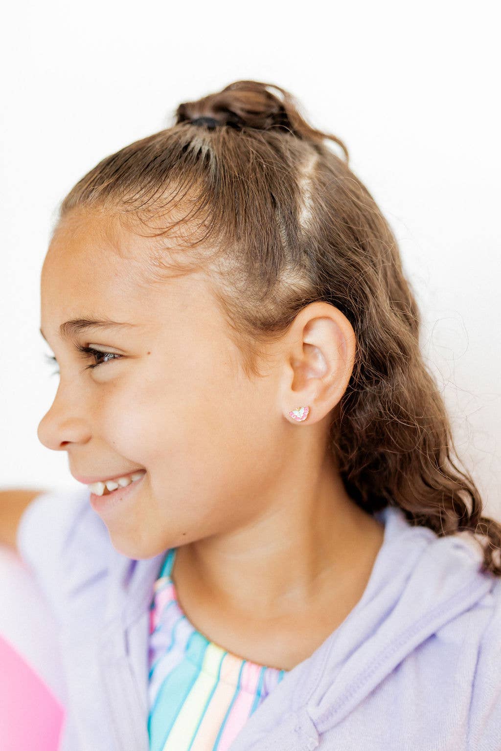 Screwback Stud Earrings - Blakely Butterfly