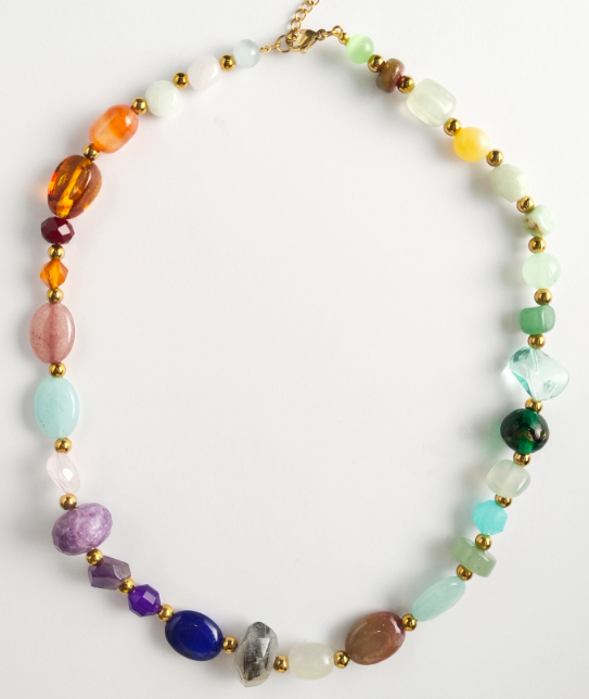 Color Muse Gemstone Necklace