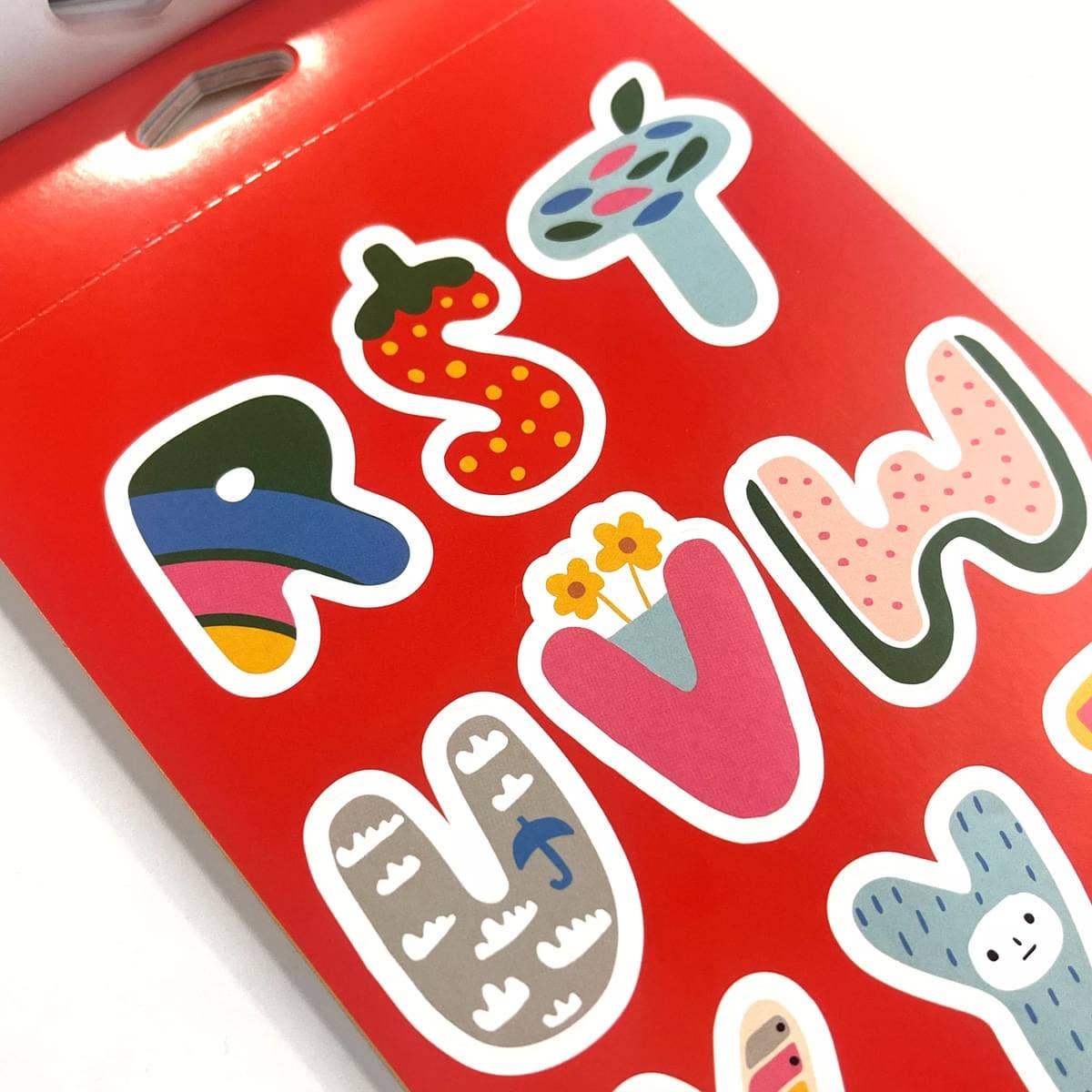 Stickiville Stickers X Suzy:- Alphabet - Magpies Paducah