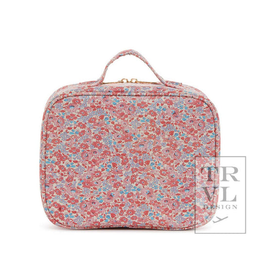 Luxe Cosmetic Toiletry Case, Marseille / Pink