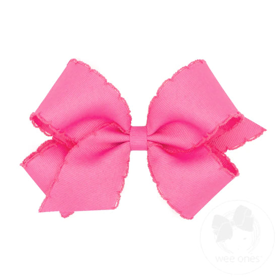 Medium Moon Stitch Bow (Assorted Colors!) - Magpies Paducah