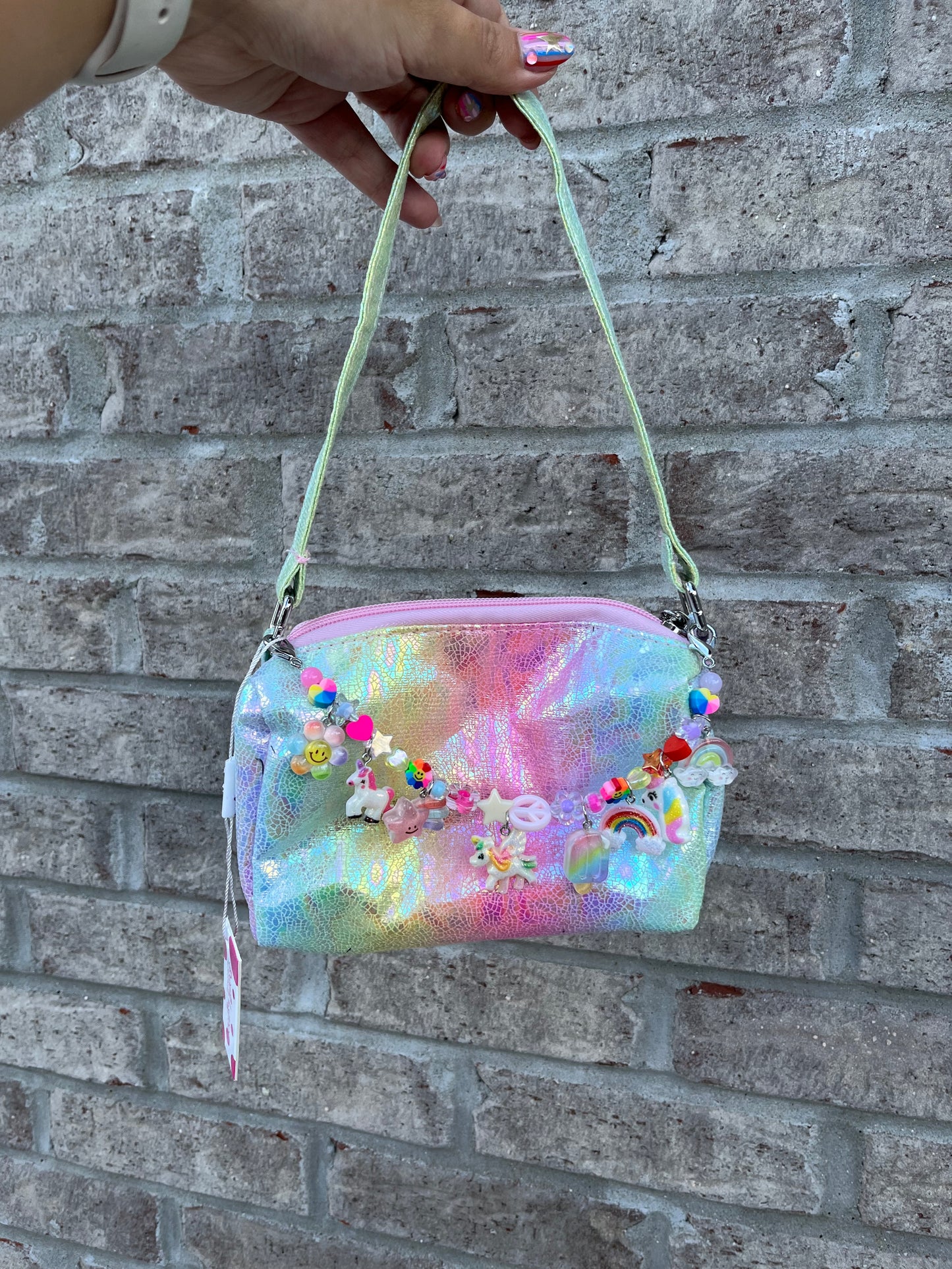 Rainbow Charm Purse