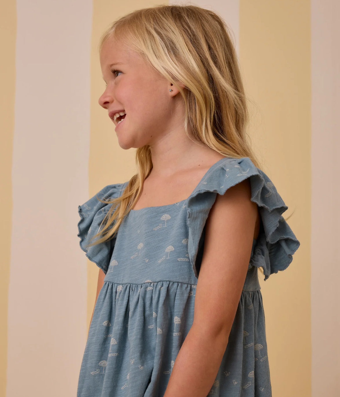 Mariposa Dress, Beach | 4-5y - Magpies Paducah