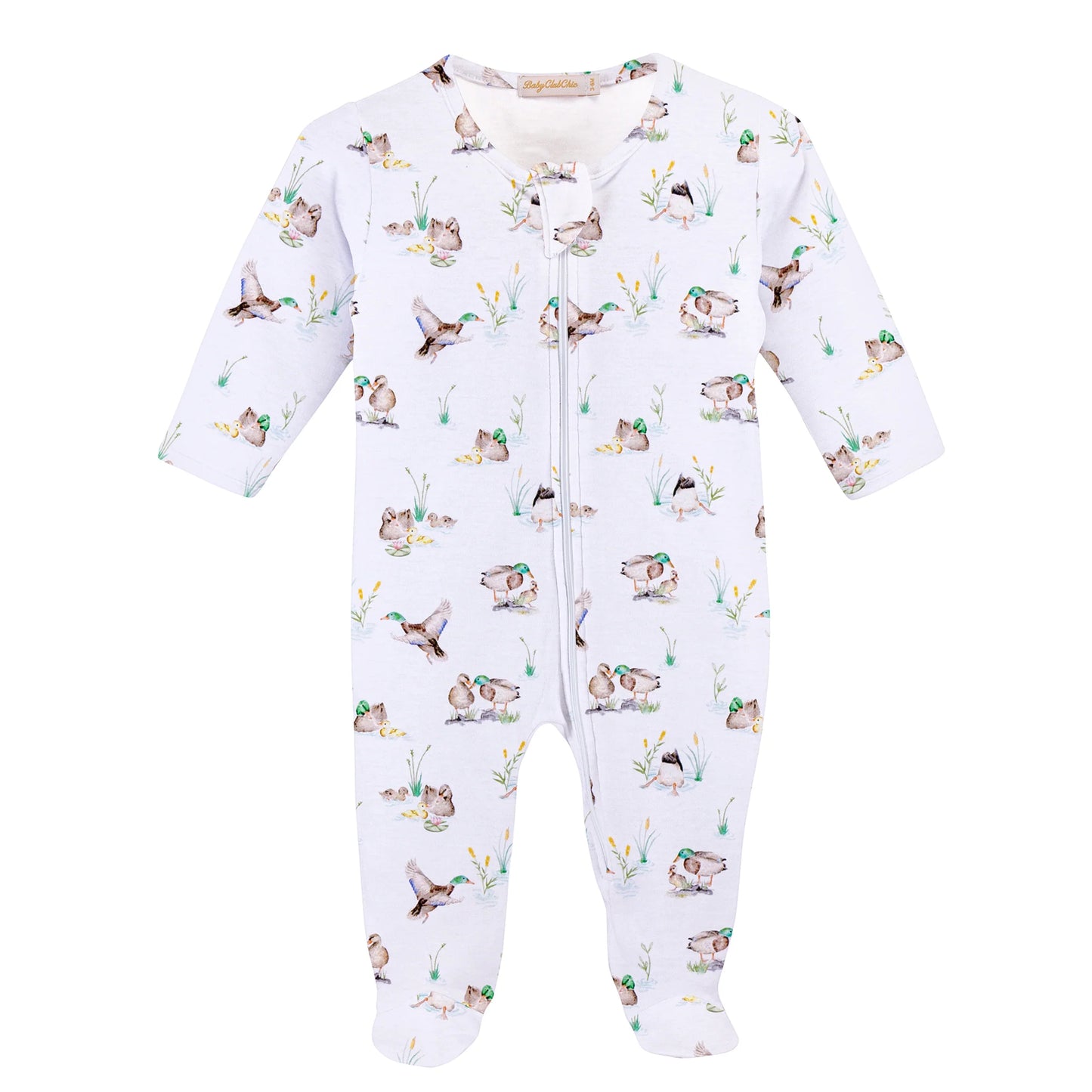 Zippered Footie, Duck Pond