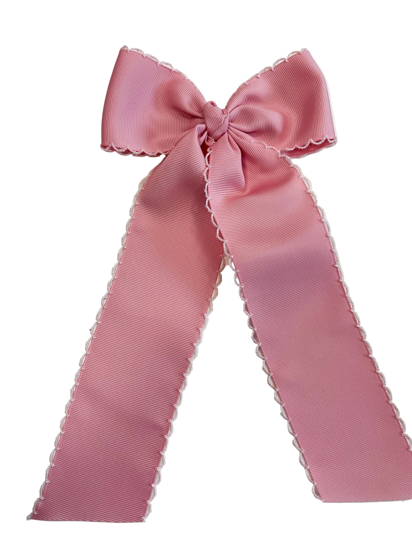 King Moonstitch Bow w/ Tails, Peony - Magpies Paducah