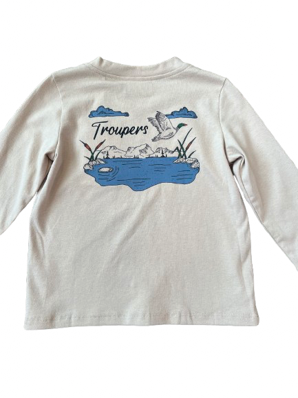 Long Sleeve Ace T-Shirt, Duck