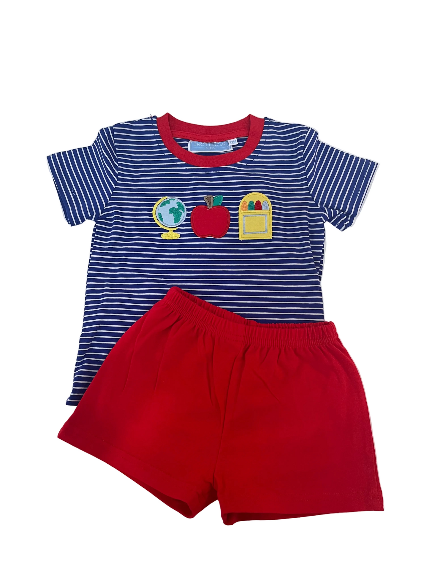 School Trio Short Set