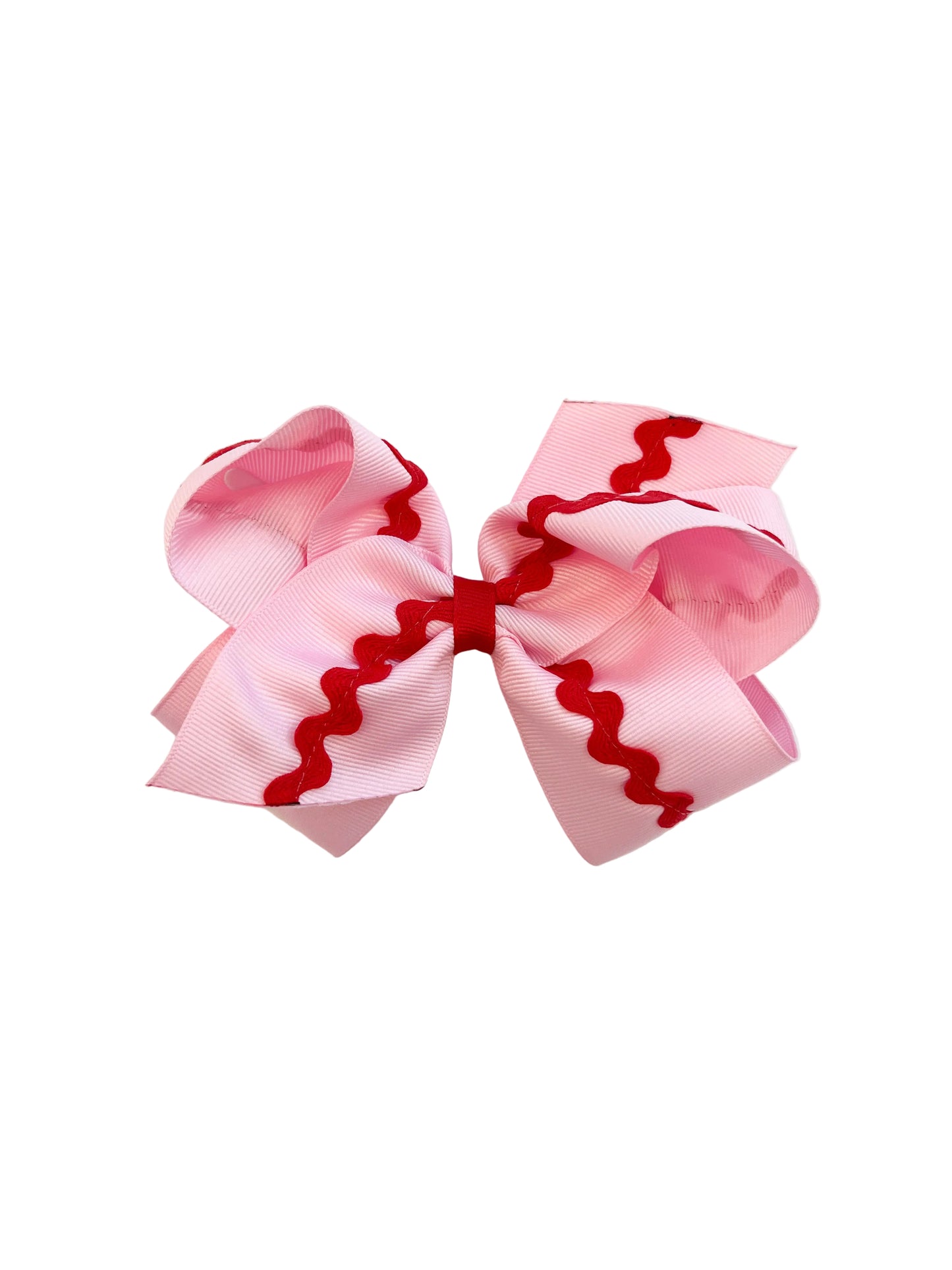 King Grosgrain Bow, Ric Rac - Magpies Paducah