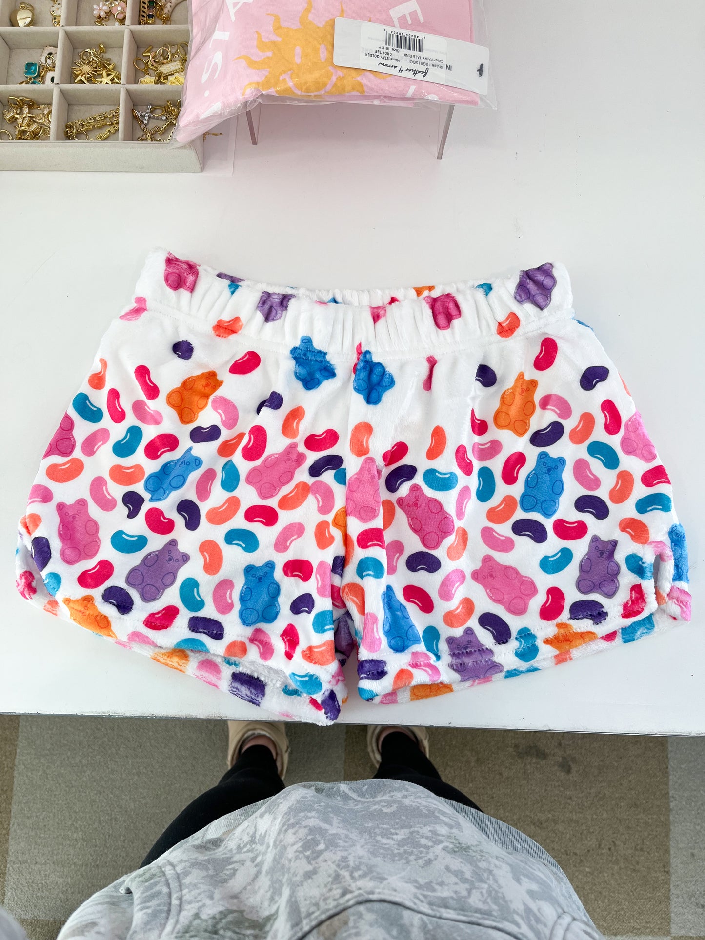 Jelly Bears Plush Shorts