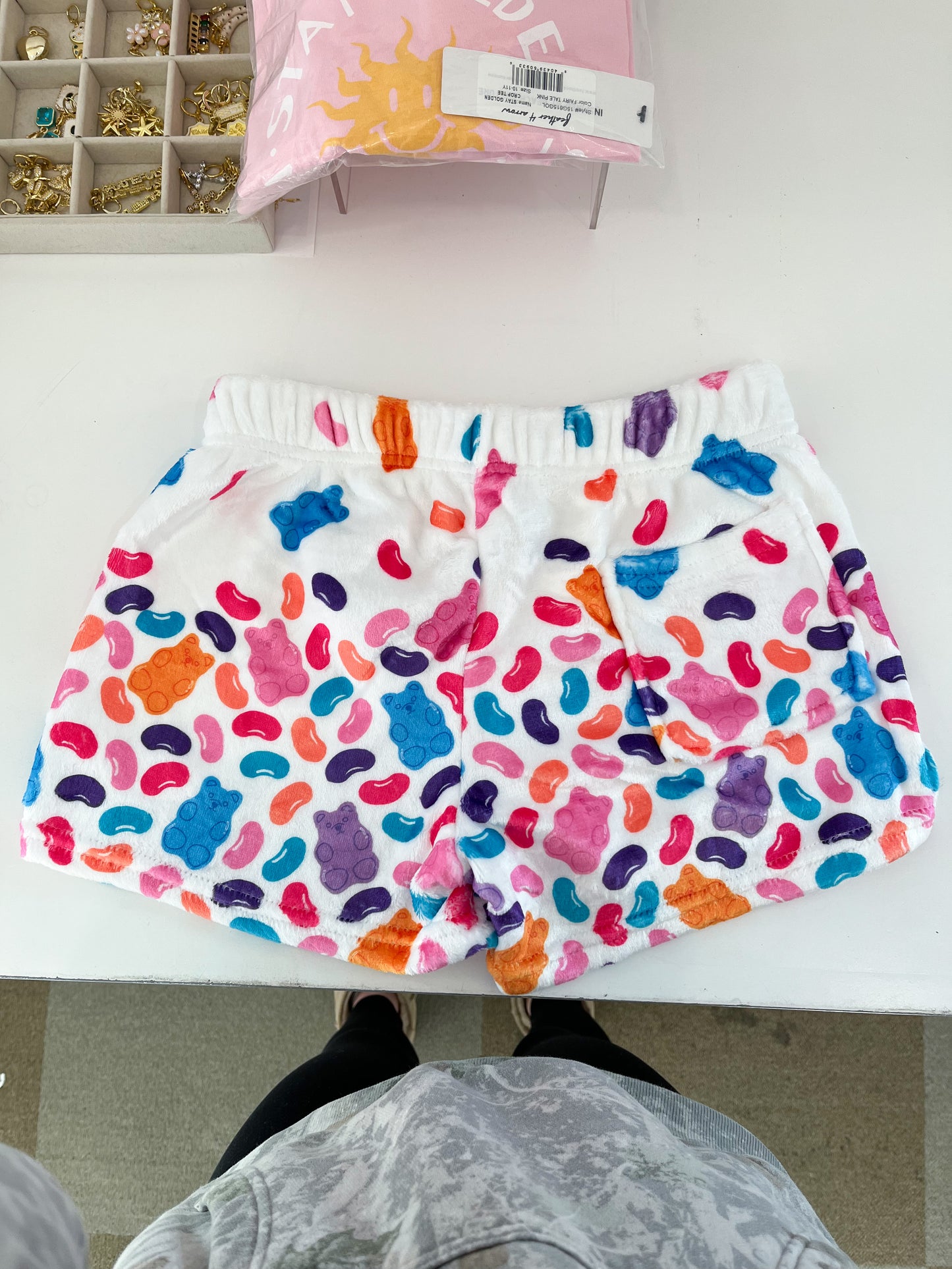 Jelly Bears Plush Shorts
