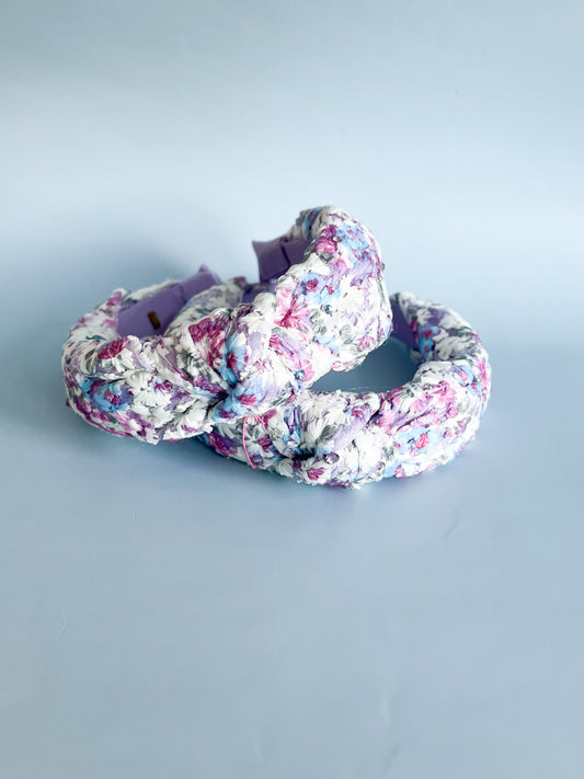 Crystalized Floral Lace Headband (Assorted Colors!) - Magpies Paducah