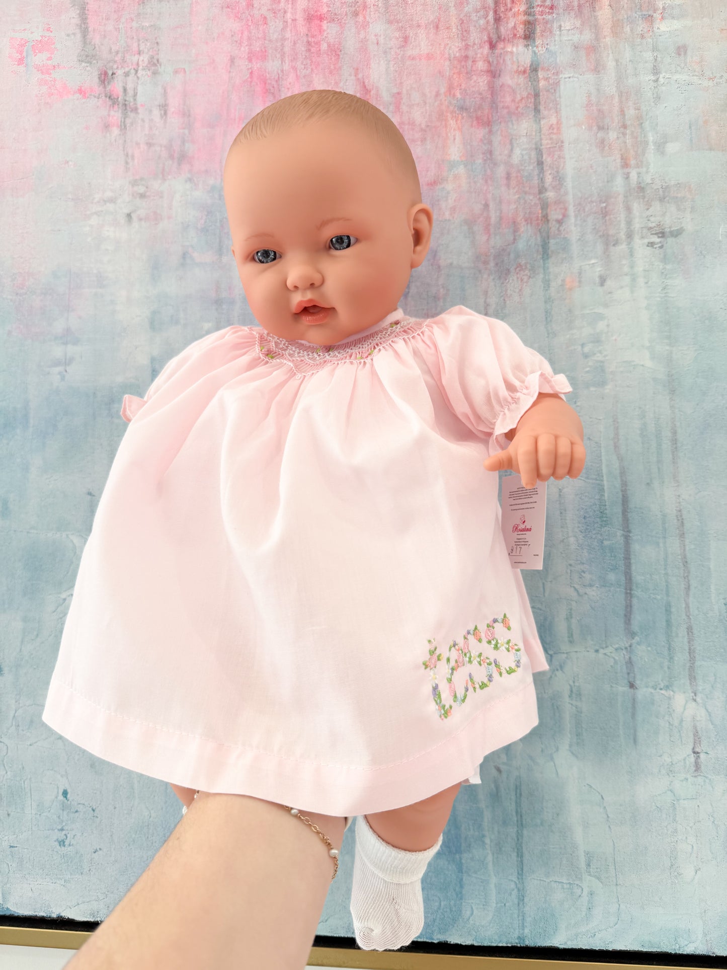 Aubrey 10" Bonnet Doll, Pink Dress - Magpies Paducah