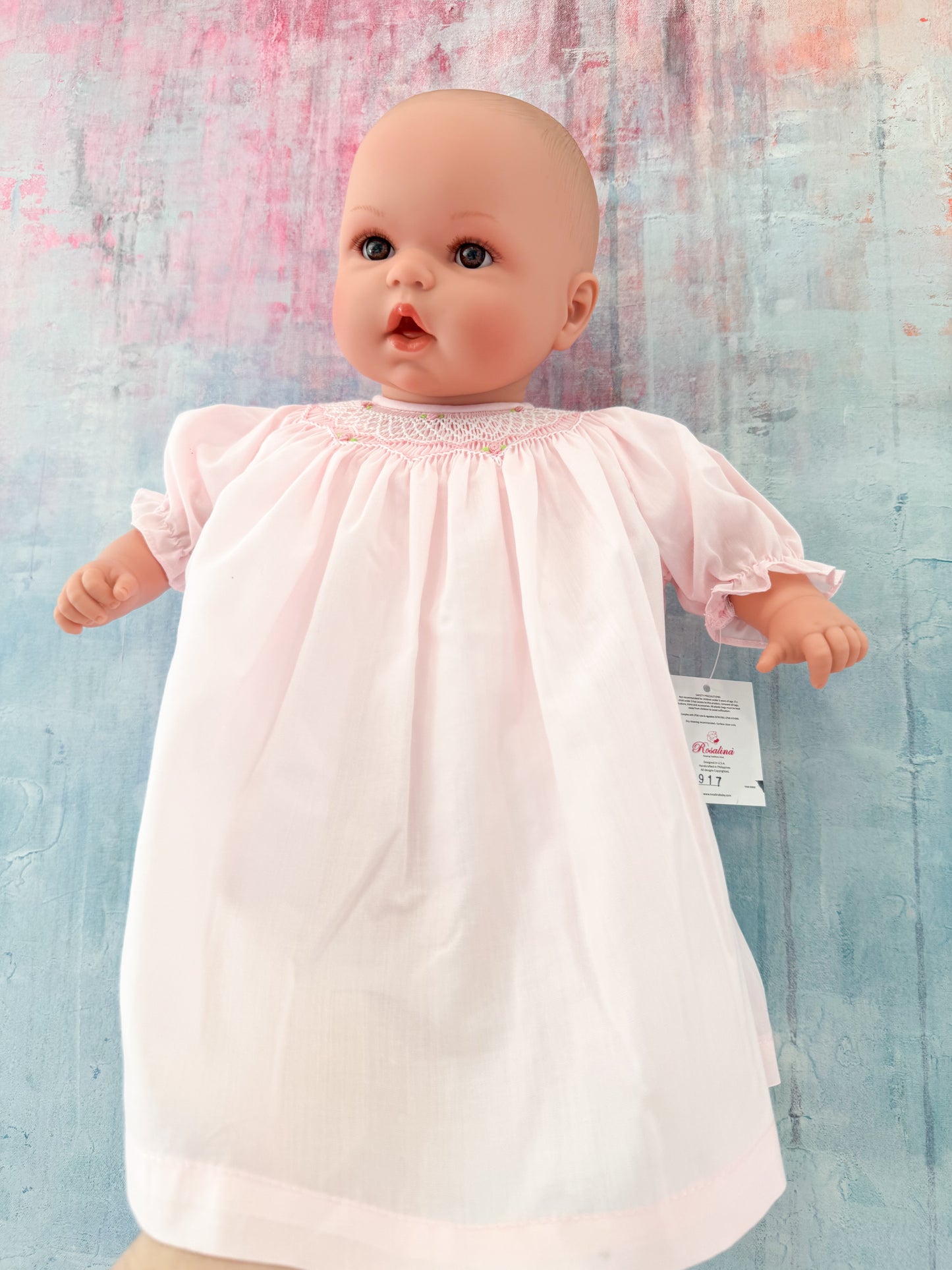 Claire 18" Brown Eyed Doll (Embroidery Included) - Magpies Paducah