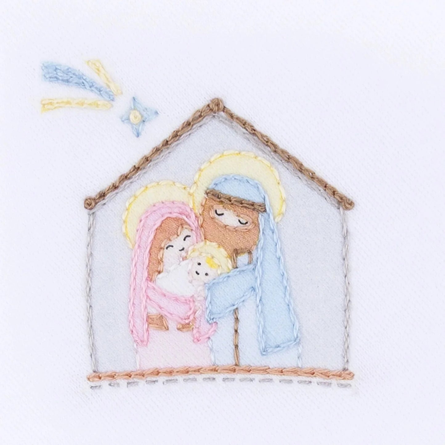 Little Manger Gathered Gown