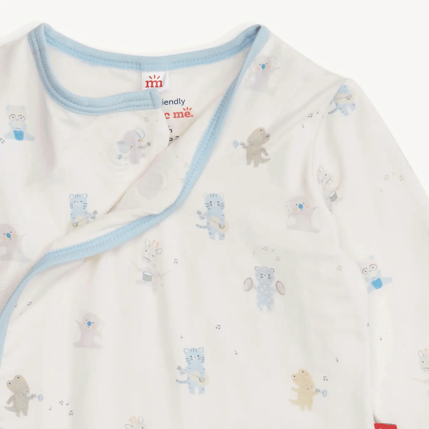 Modal Gown + Hat Set, Blue Baby Beats - Magpies Paducah