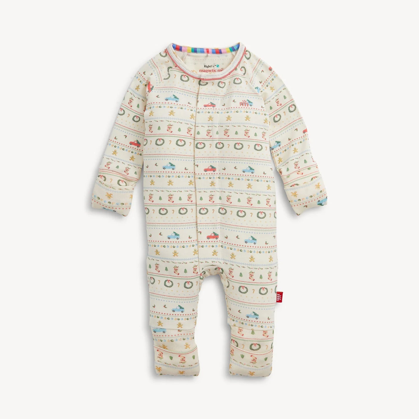 Magnetic Convertible Coverall, Traditional Christmas