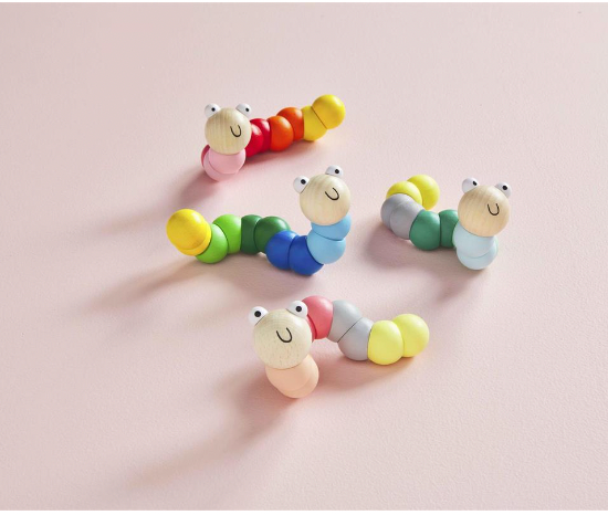 Wiggle Worm Toy (4 colors!) - Magpies Paducah