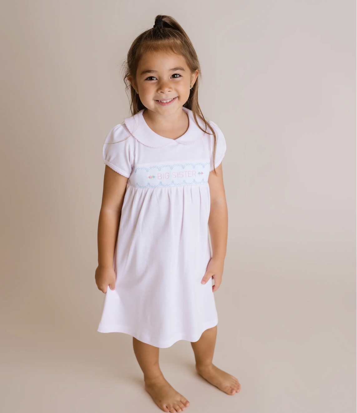 'Big Sister' Dress w/ bloomers - Magpies Paducah