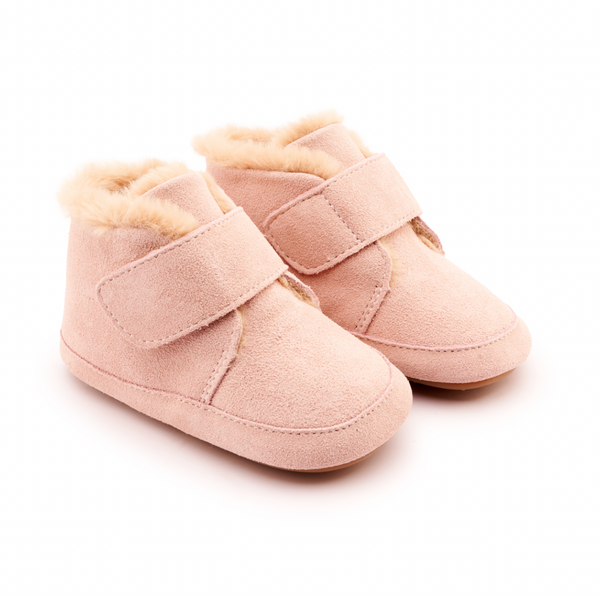 Shloofy, Powder Pink Suede - Magpies Paducah