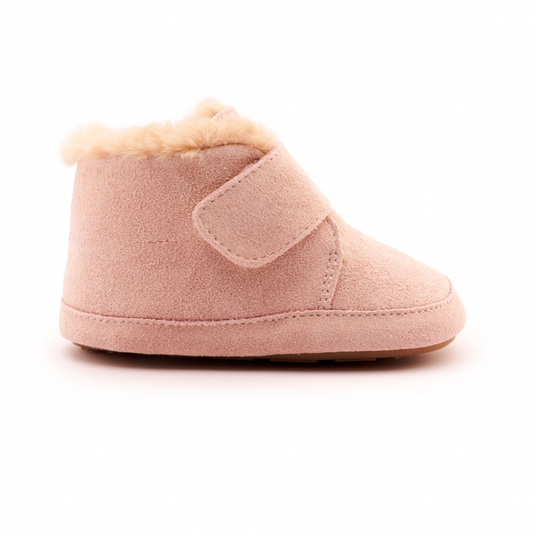 Shloofy, Powder Pink Suede - Magpies Paducah