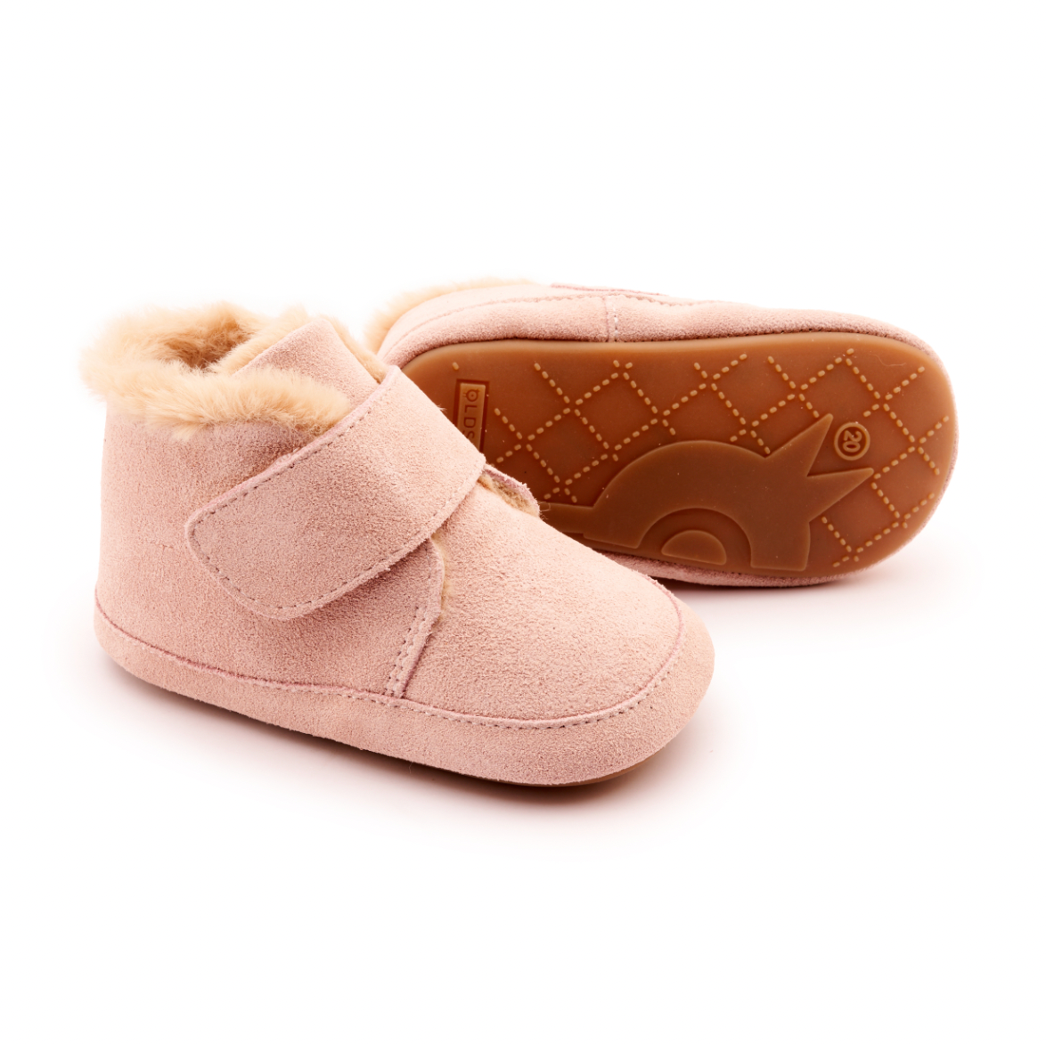 Shloofy, Powder Pink Suede - Magpies Paducah
