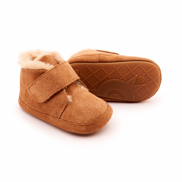 Shloofy, Tan Suede - Magpies Paducah
