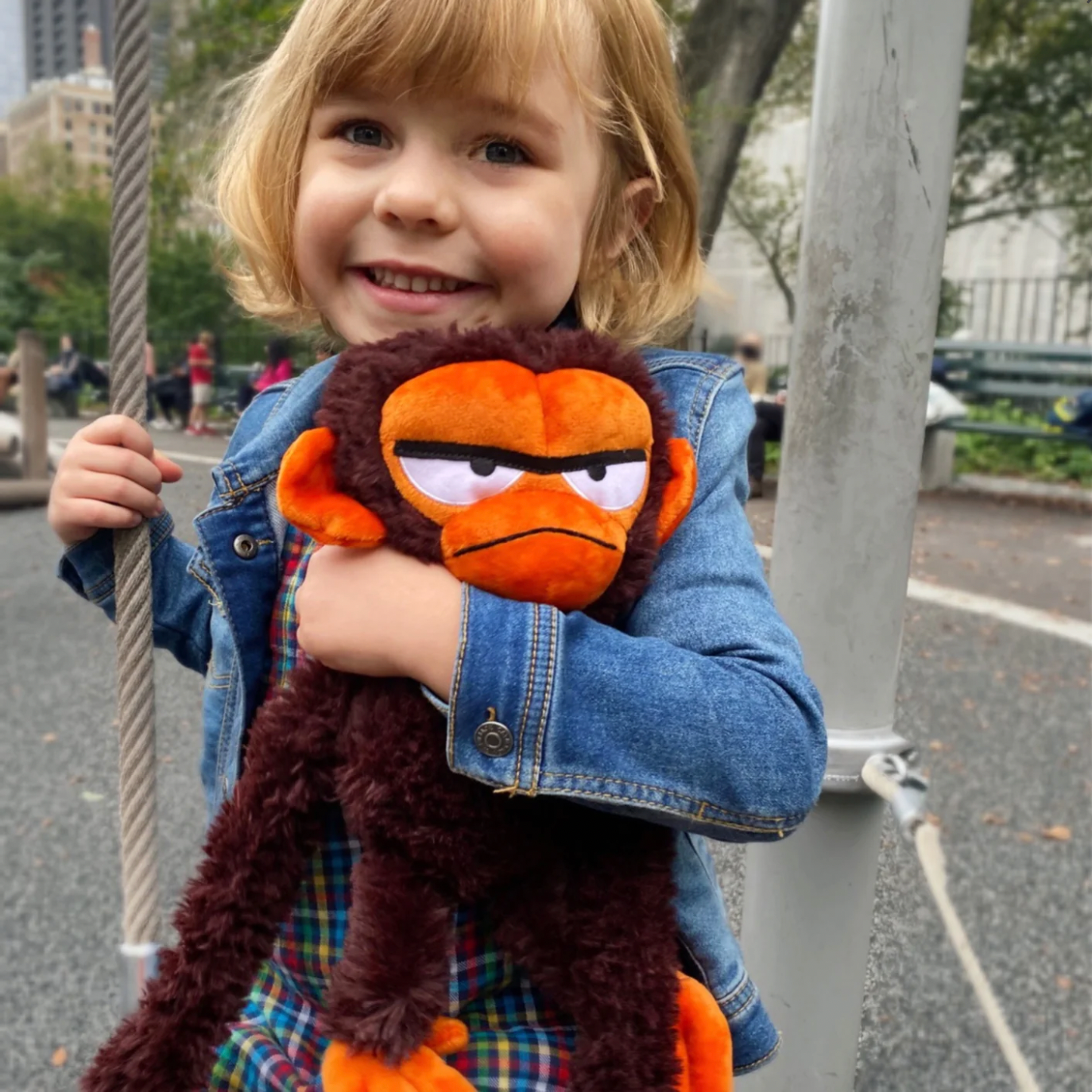 Grumpy Monkey Soft Toy - Magpies Paducah