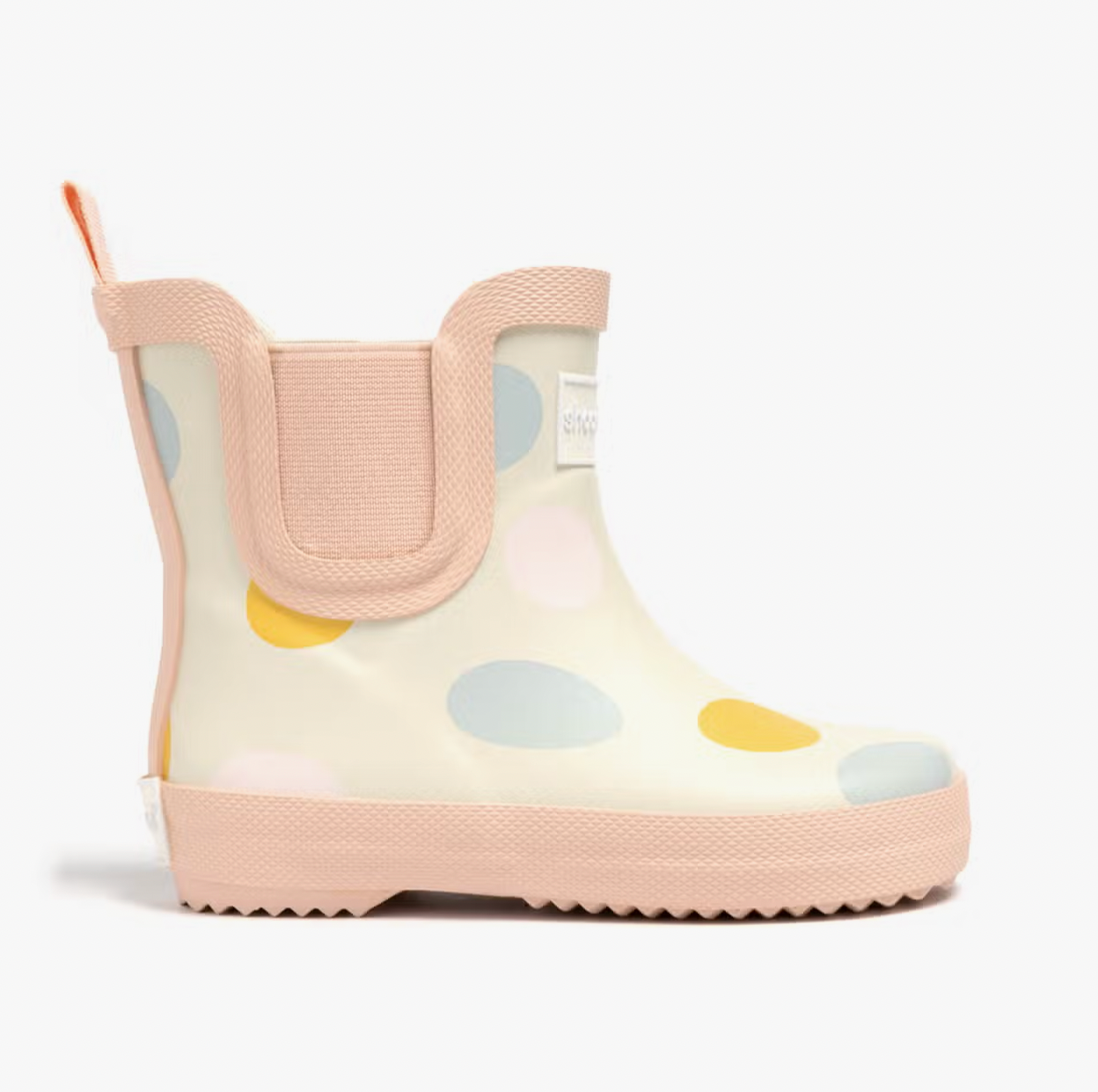 Rainboot, Cream Gobble Dots - Magpies Paducah