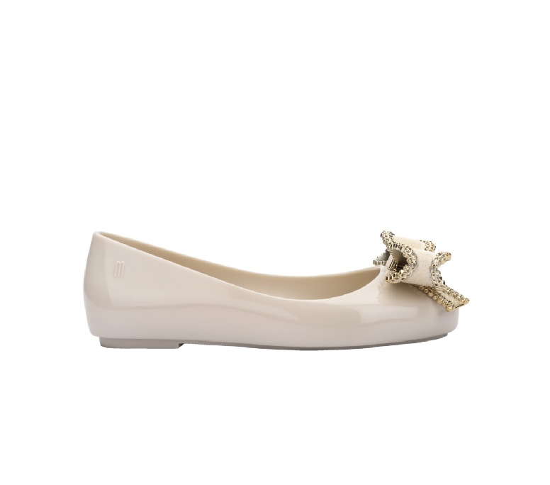 Sweet Love Ballet Slipper, Beige/Gold - Magpies Paducah