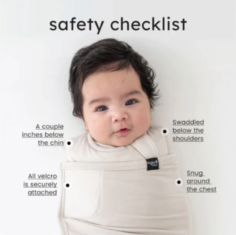 Kyte Sleep Bag Swaddler, Fog - Magpies Paducah